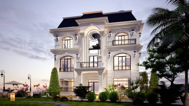 Royal Villa tư vấn thiết kế biệt thự tân cổ điển đẹp độc đáo